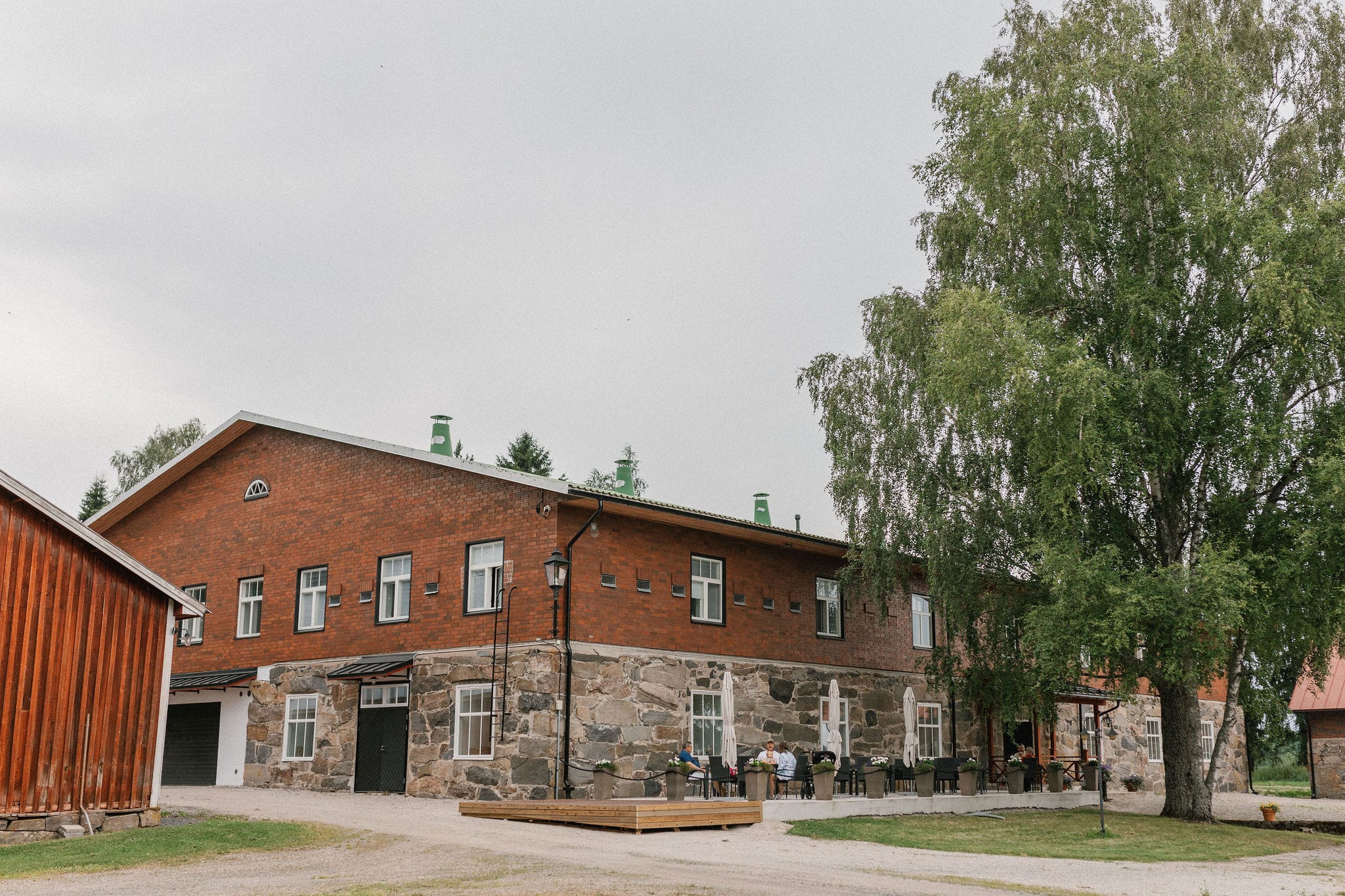 Koskenkartanon Fabriikki vanha tallirakennus